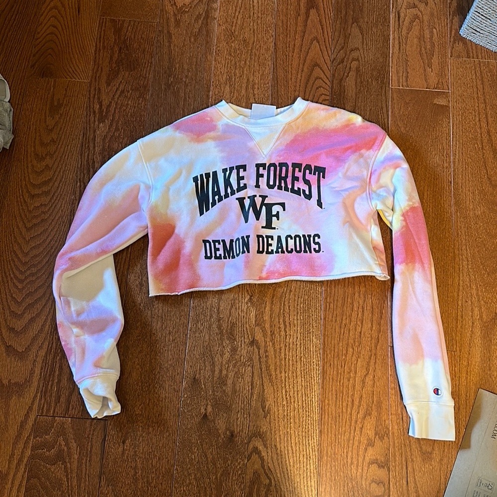 Wakeforest cropped pullover